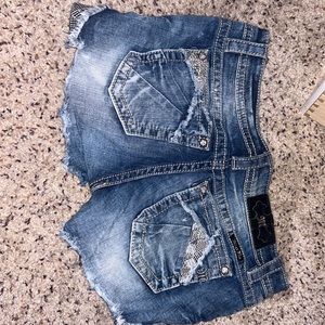 Miss me size 29 signature shorts